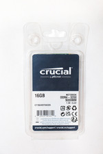 Crucial Micron 16GB DDR4-3200 SO-DIMM 1.2V DDR4 Notebook RAM CT16G4SFRA32A