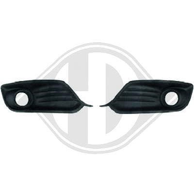 Diederichs LüFtungsgitter, StoßFäNger Vorne FüR Renault-image
