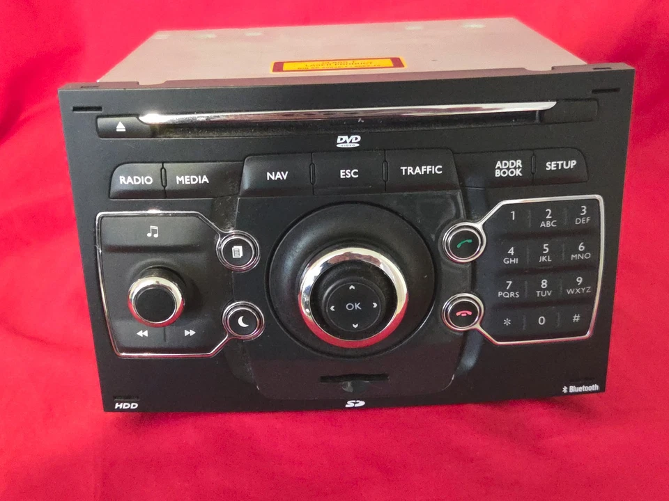 AUTORADIO NG4 GPS 3D DVD BLUETOOTH d'origine PEUGEOT 5008 3008 - Photo 2/4
