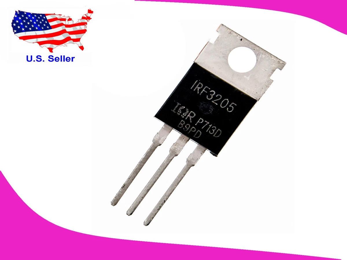 Lot De 5 Transistors MOSFET VISHAY SILICONIX VN10KLS Format TO-92 - Neuf