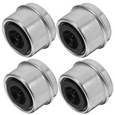  4 Pcs Trailer Hub Replacement Cap Dust for Axle Rv Wheel Center Caps