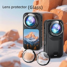 2pcs Panoramic Optical Glass Protective Lens for Insta360 X6 Camera Accessories