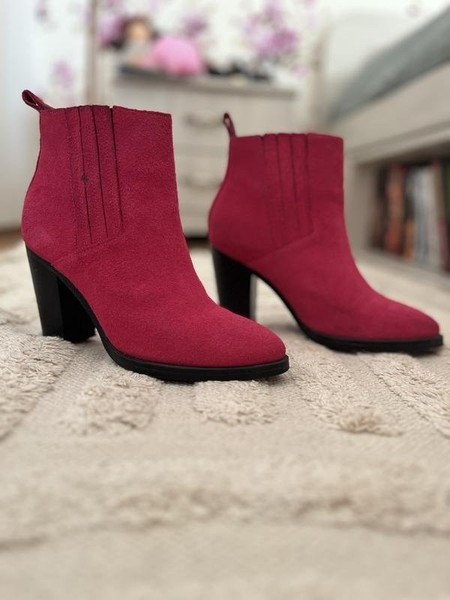 Women & Other Stories Boots Pink Suede 36