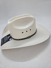 Cody James Laced, Woven Hatband, Straw Western Hat, Ivory Men's Size 7 1/2