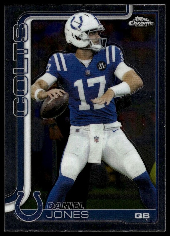 2025 Topps Chrome #132 Daniel Jones