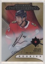 2018-19 Upper Deck Ultimate Collection Introductions Gold Dylan Sikura Auto 02v3