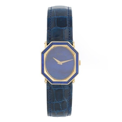 Piaget Ref 9341 Lapis Vintage 18K Yellow Gold Dress/Cocktail Watch