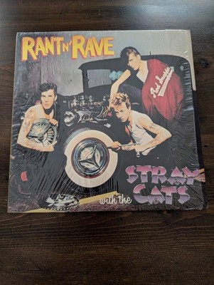 Rant N' Rave with the Stray Cats - Vinyl LP 1983 EMI S0-17102 In Shrink w/Inner