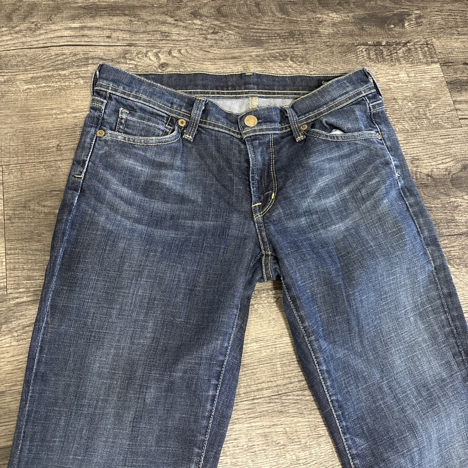 Citizens Of Humanity Womens Straight Leg Jeans 27 Fits 28 X 32.5 - View 2