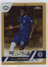 2022 Chrome UEFA Women's Champions League 21/50 Kadeisha Buchanan Rookie RC 0y42