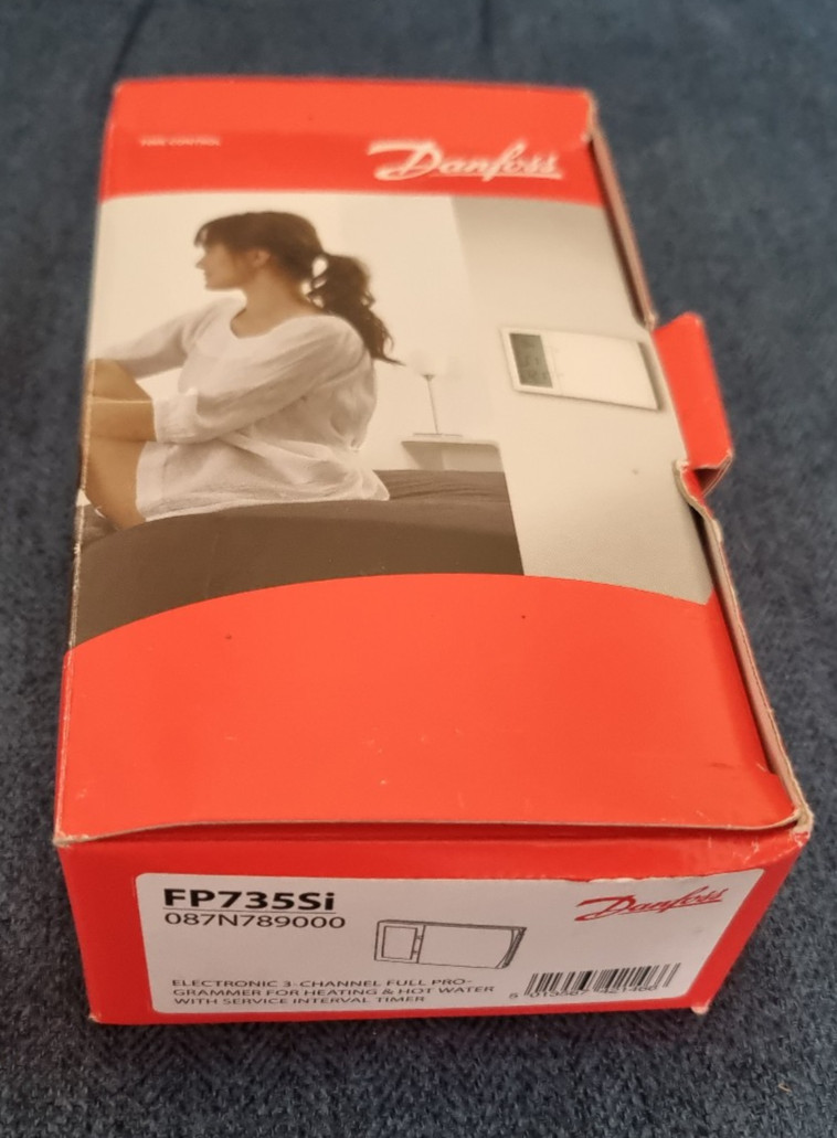 Danfoss Electronic 3 Channel Full Programmer for Heating & Hot Water Unused