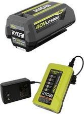 RYOBI 40V Battery and Charger Kit 4.0 Ah Lithium-Ion Battery Set