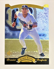 Ruben Rivera 1995 Upper Deck SP #10 Premier Prospects GOLD Die-Cut Insert Card