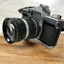 Vintage Kowa SE 35mm Film Camera with Telephoto Lens Accessories Parts Only