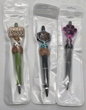 Beaded Ink Pen Lot Of 3