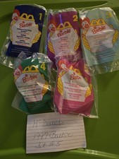 1997 McDonald's Barbie Happy Meal Toys Lot of 5 Sealed 1-5 Complete Set