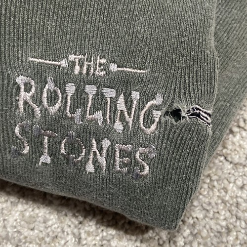 RARE Grey Vintage Rolling Stones Lion Henley XL READ BELOW!!! - Picture 15 of 15
