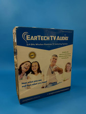 Eartech TV Audio 2.4 GHz Wireless Premium TV Listening System with Headset