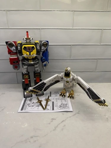 Mighty Morphin Power Rangers Vintage Deluxe Ninja Megazord With Falconzord