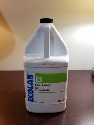 Ecolab 6101131 Lime-A-Way Delimer Multipurpose Lime Scale Remover - 1 Gallon