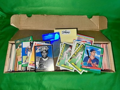 Cleveland INDIANS 600+ Team Lot Commons/Uncommons some Rookies Inserts 80s 90s 