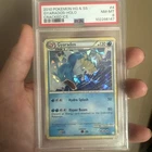 2010 POKEMON HEARTGOLD & SOULSILVER CRACKED ICE #4 GYARADOS-HOLO PSA 8