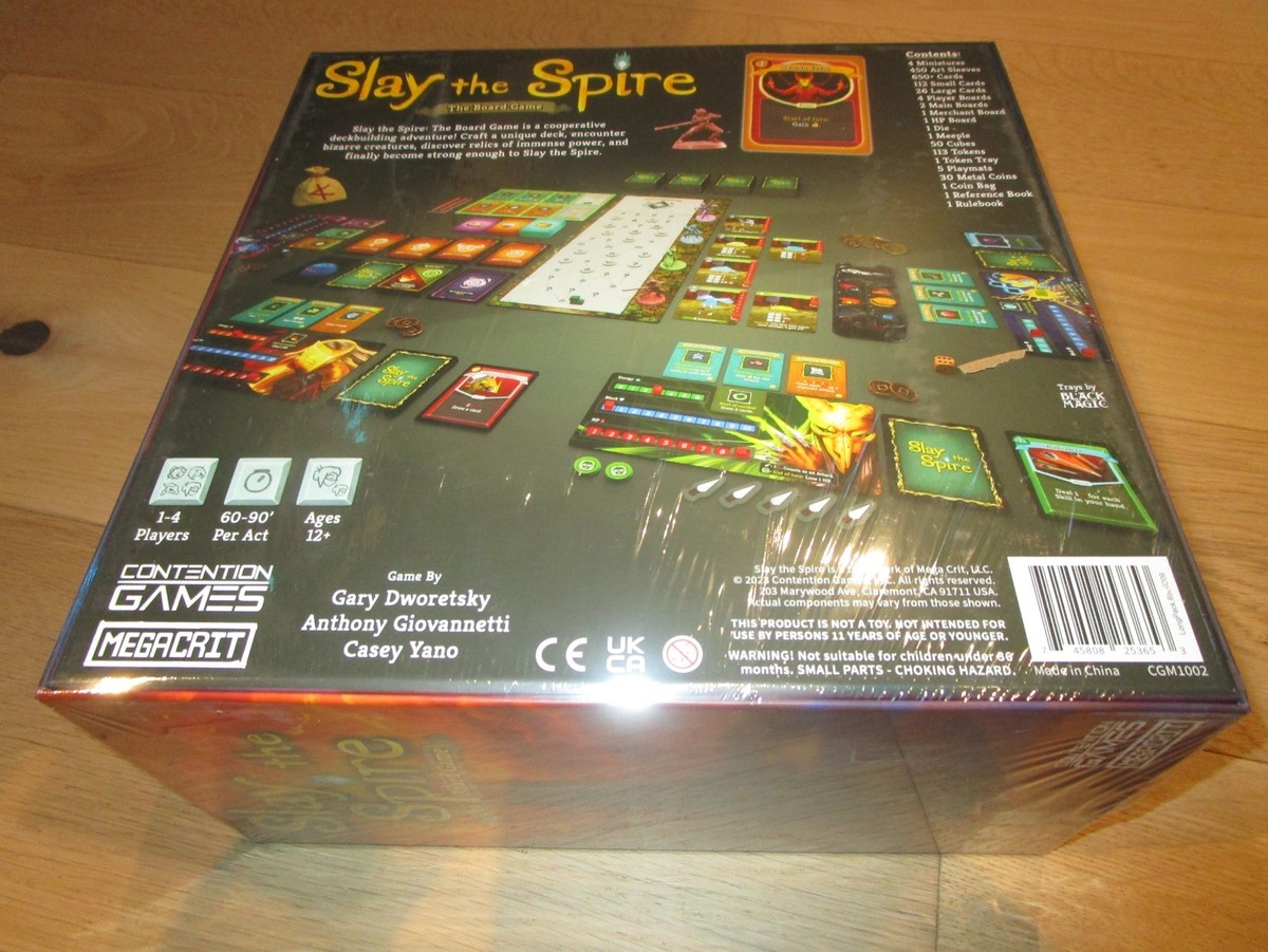 NEW Sealed Slay the Spire board game Collectors Edition w/ Metal Coins Playmats | eBay NEW Sealed Slay the Spire board game Collectors Edition w/ Metal Coins Playmats | eBay