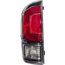 Tail Light For 2020-2023 Tacoma Limited Chrome Bezel-Clear Back-Up Light Left