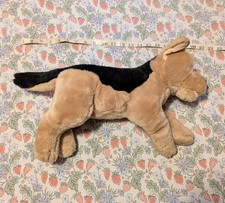 Vintage Toys R Us Animal Alley German Shepherd Stuffed Animal Plush Toy Dog