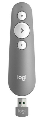 Logitech R500s Laser Presentation Remote Presenter USB Bluetooth Grau