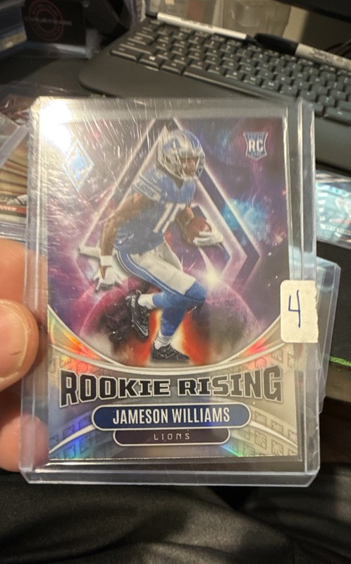 2022 Panini Phoenix - Rookie Rising Jameson Williams #RIS-5 (RC)