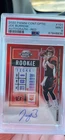2020 Panini Contenders Optic - Rookie Ticket Autographs Joe Burrow #101 Red /199
