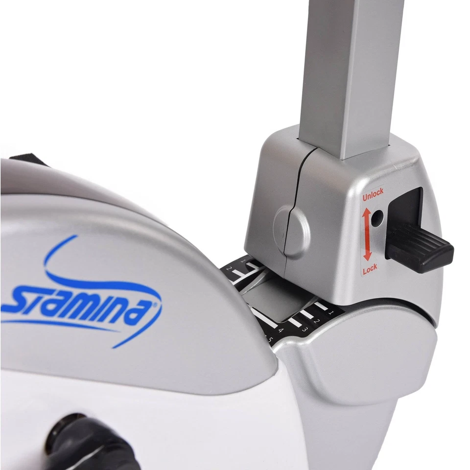 Stamina Products Recumbent Exercise Bike w/ Upper Body Exerciser | Open Box - Image 3 of 4