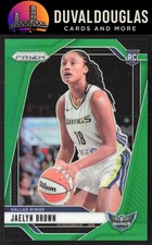 2024 Panini Prizm WNBA #31 Jaelyn Brown Green Prizms