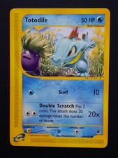 Pokemon Totodile Expedition Base Set [Lightly Played] e-Reader 134/165 on eBay