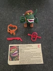 Vintage TMNT 1989 Leatherhead Action Figure Complete With Accessories Playmates