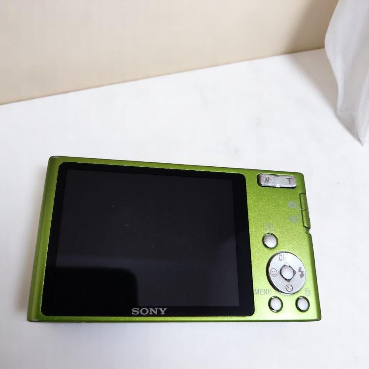 Sony Cyber Shot DSC-W320 Green Digital Camera 14.1MP 4x Zoom