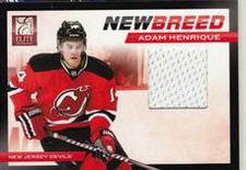ADAM HENRIQUE 2011-12 ELITE NEW BREED GAME WORN JERSEY - ROOKIE