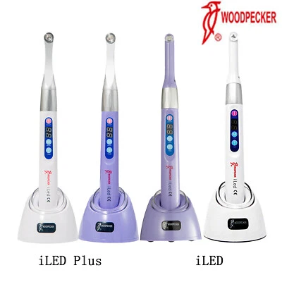 Original Woodpecker Dental i LED Plus Curing Light Lamp 1 Second Curing 2500mw