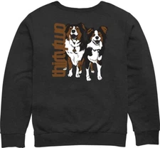 Thirtytwo Men's Stevens Pullover Crewneck Sweatshirt in Black