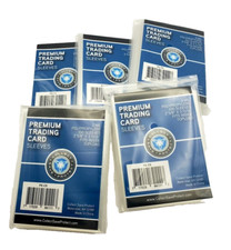 500-Ct 5 Packs CSP Premium Trading Card Sleeves - Standard Size - Soft Covers