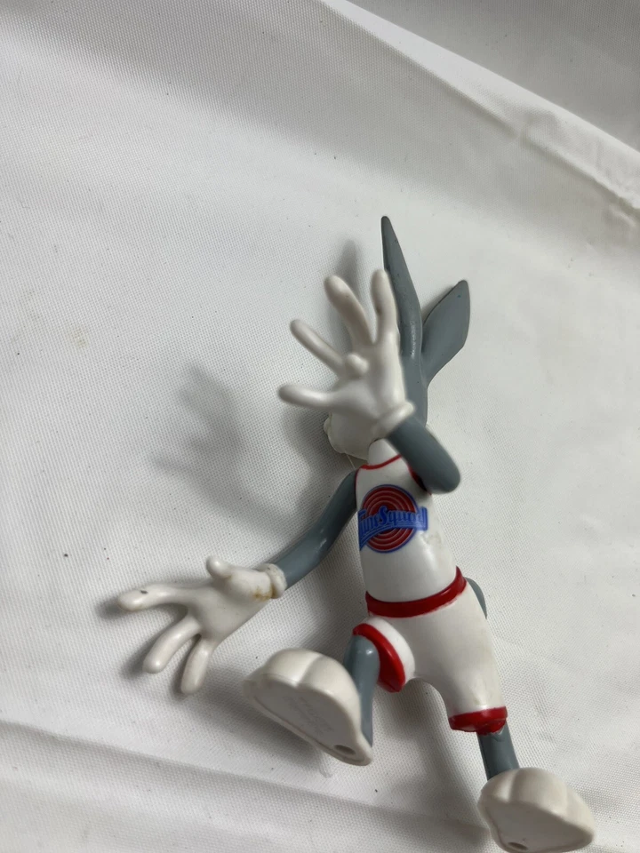 Vtg 1996 Bugs Bunny Space Jam Looney Tunes Playmates Toys Vintage Action Figure - Image 4 of 4