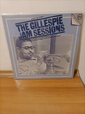 2LP THE DIZZY GILLESPIE JAM SESSIONS UK VERVE RECORDS VINYL