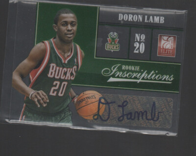 DORON LAMB 2012-13 PANINI ELITE ROOKIE INSCRIPTIONS AUTO CARD #68