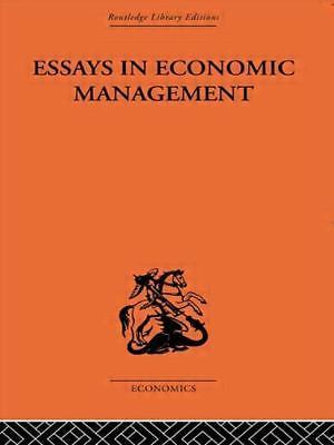 Essays in Economic Management by Alec Cairncross (2003, Hardcover)