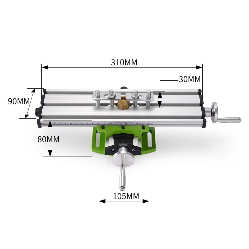 Mini Compound Bench Milling Table Cross Slide Table f/ Milling Machine ...
