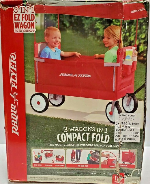 radio flyer compact fold wagon