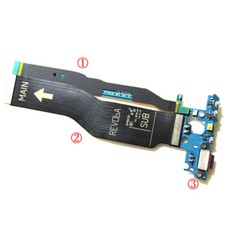 For Samsung Galaxy Note 10 Plus N976V Charging Port Connector LCD Flex Cable