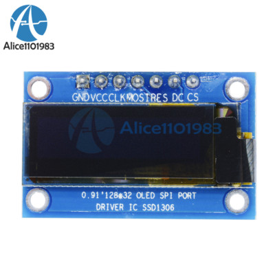 OLED Display, 0.91", 128x32, SSD1306 [Yā Nǔ Shén - Foto 6