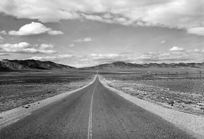 1941 Highway U.S. 40 Through Elko County Nevada Old Photo 8.5'' x 11'' reprint